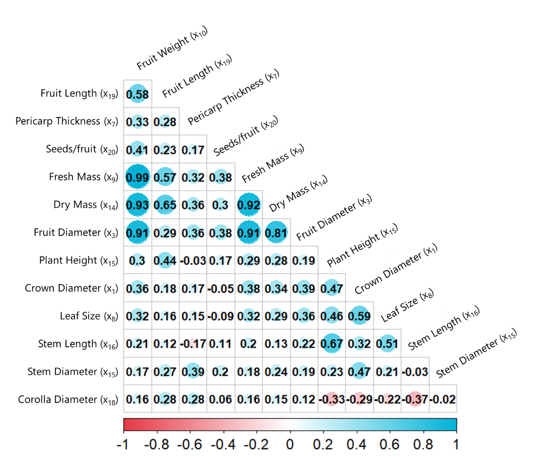 Discriminating Planted Capsicum Spp. Varieties via Machine Learning and Multivariate Data Reduction