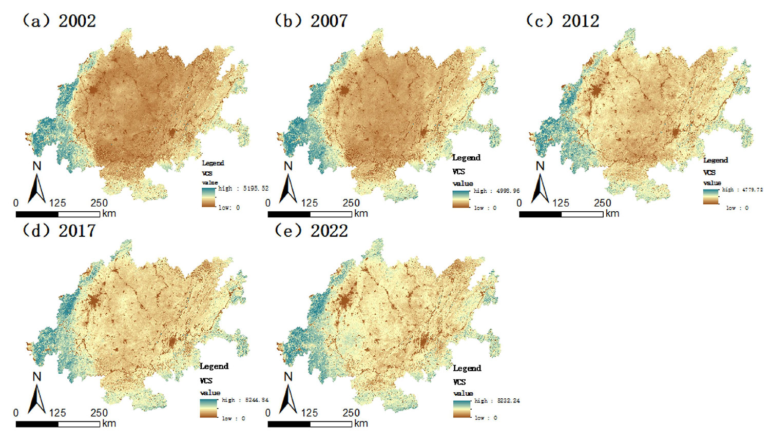 Spatiotemporal Patterns and Driving Factors of Vegetation Carbon Sinks at the County Scale in the Chengdu-Chongqing Economic Circle