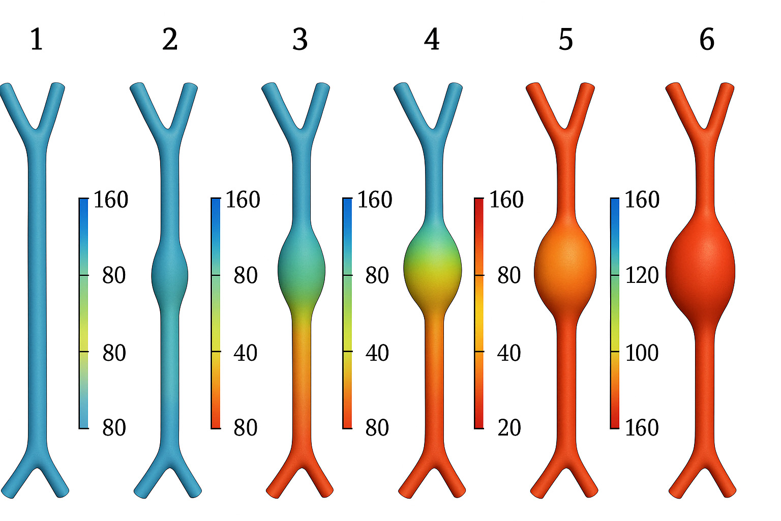 Analysis of the Cardiovascular System and an Aorta with Abdominal Aneurysm Using Lattice Boltzmann