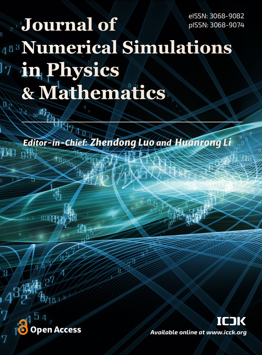 Journal of Numerical Simulations in Physics and Mathematics Cover
