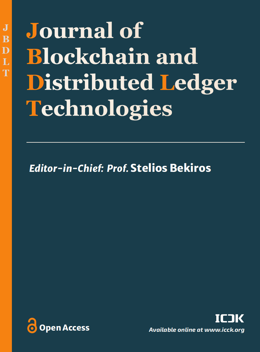Journal of Blockchain and Distributed Ledger Technologies Cover
