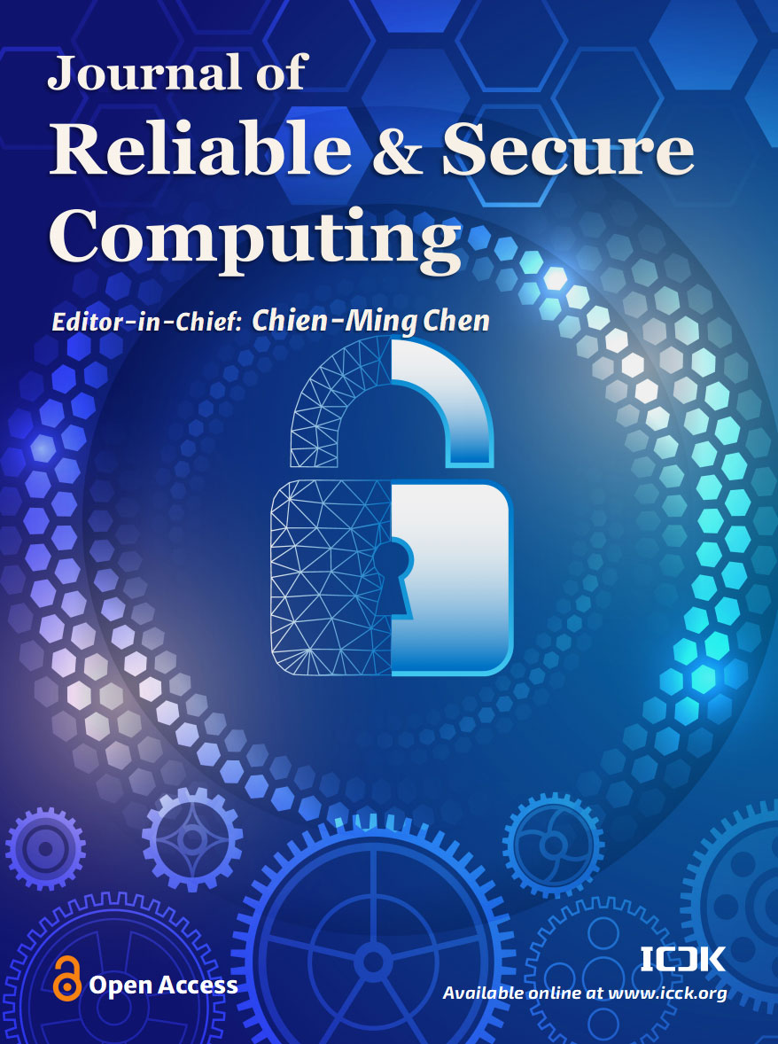 Journal of Reliable and Secure Computing Cover